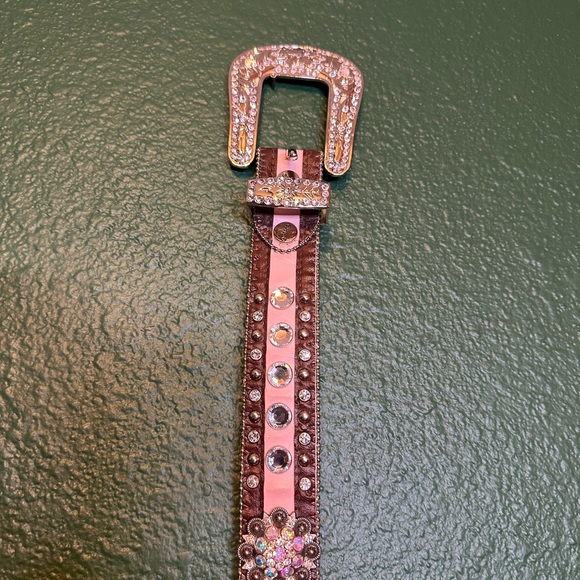 Pink Rhinestone Belt - Picture 2 of 6
